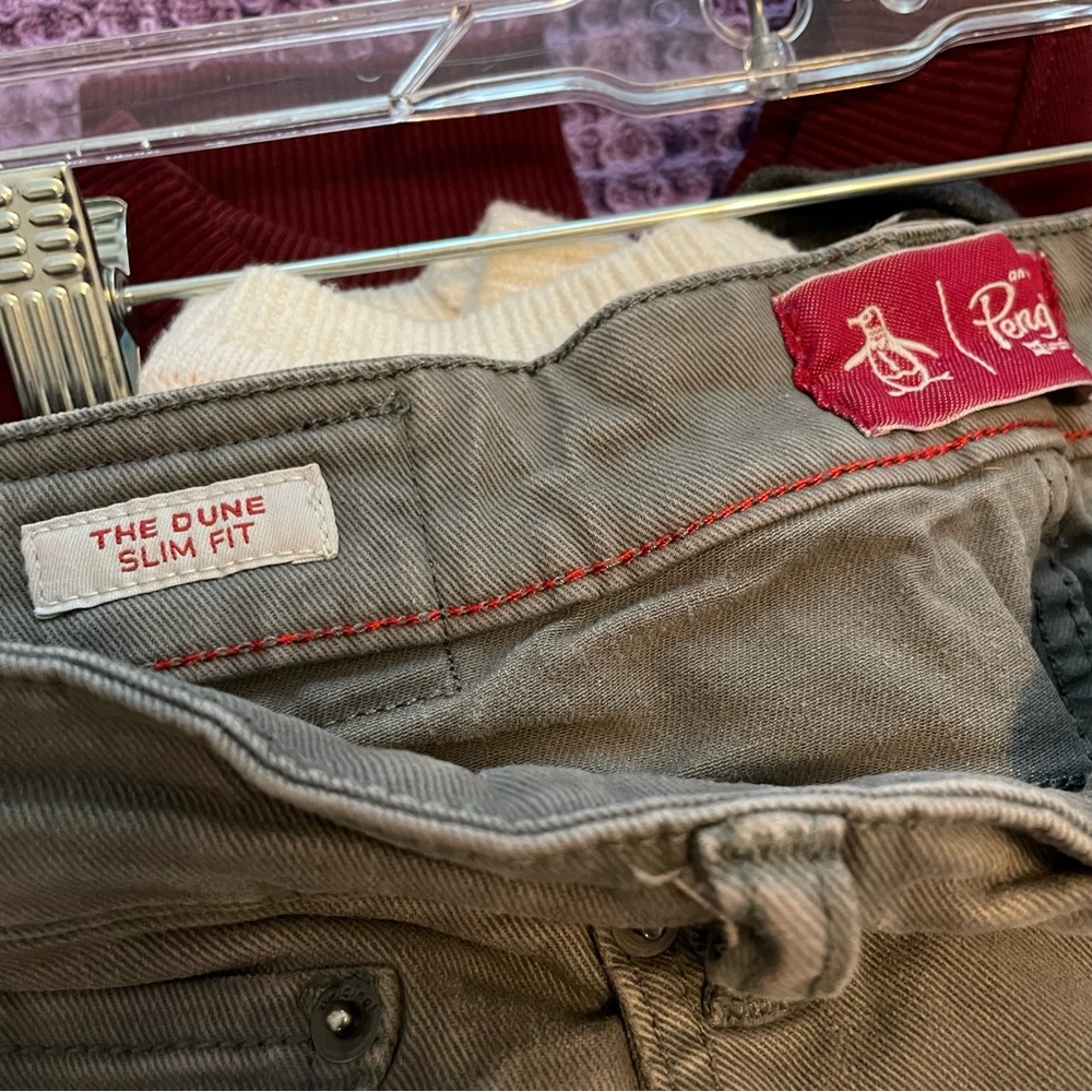 Original Penguin Gray Slim Fit Women Jeans